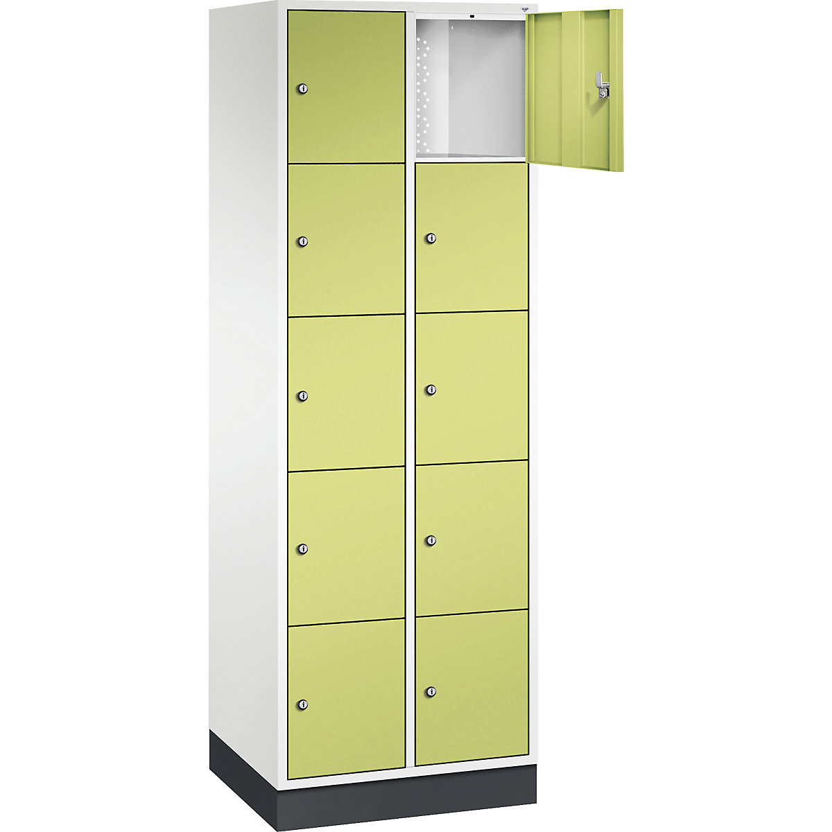 INTRO stalen lockerkast, vakhoogte 345 mm – C+P (Productafbeelding 2)-1