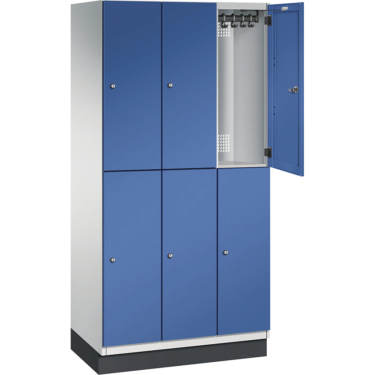 Lockerkast met twee verdiepingen Cambio – C+P