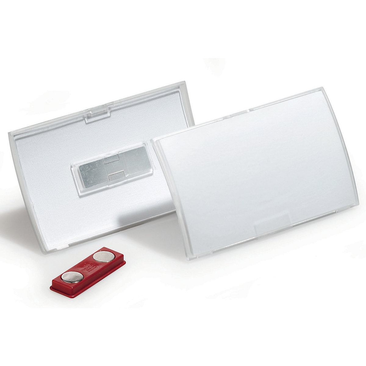 Tablica z imenom z magnetnim držalom CLICK FOLD – DURABLE, DE 20 kosov, VxŠ 54 x 90 mm-1