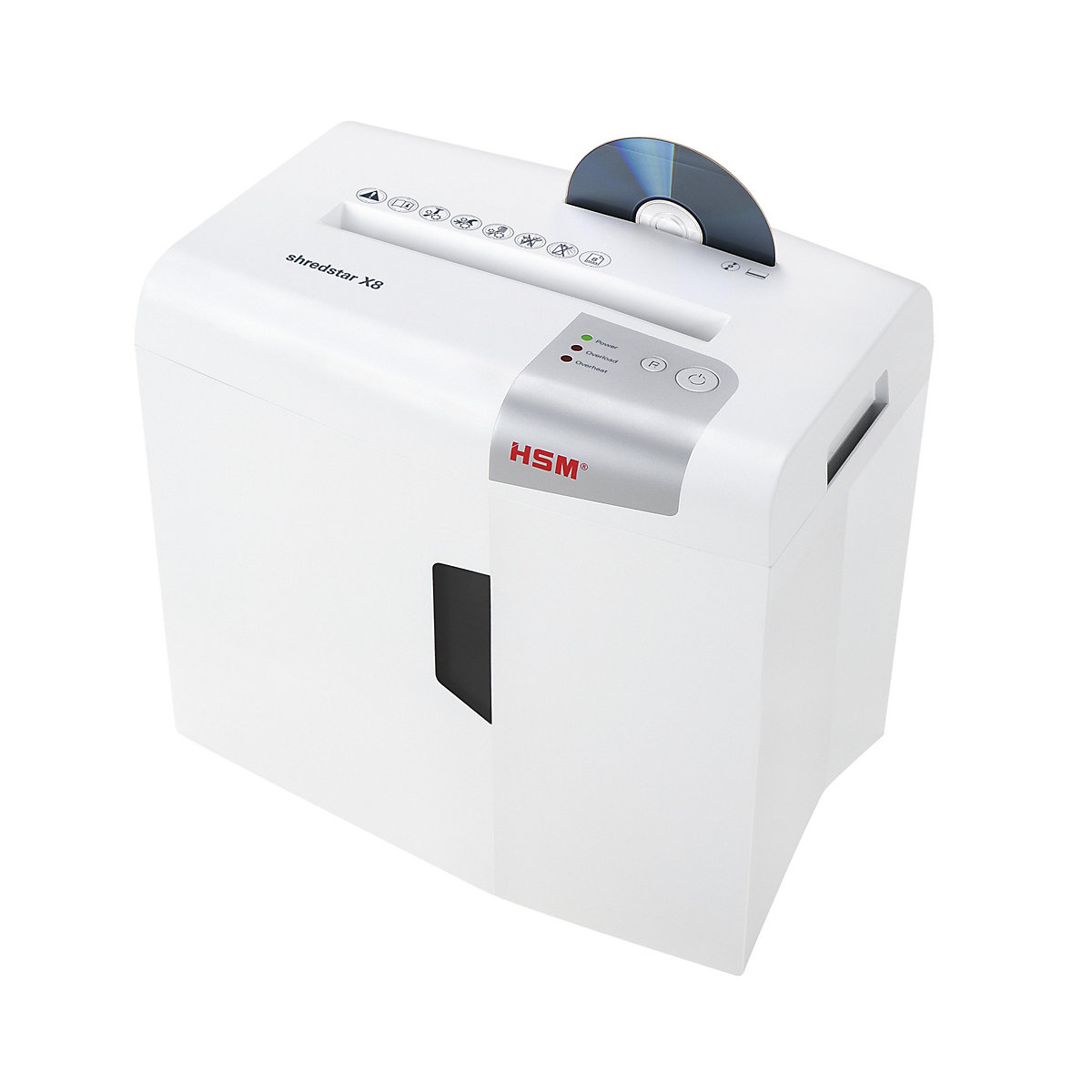 Uničevalnik dokumentov SHREDSTAR X8 – HSM (Slika izdelka 4)-3