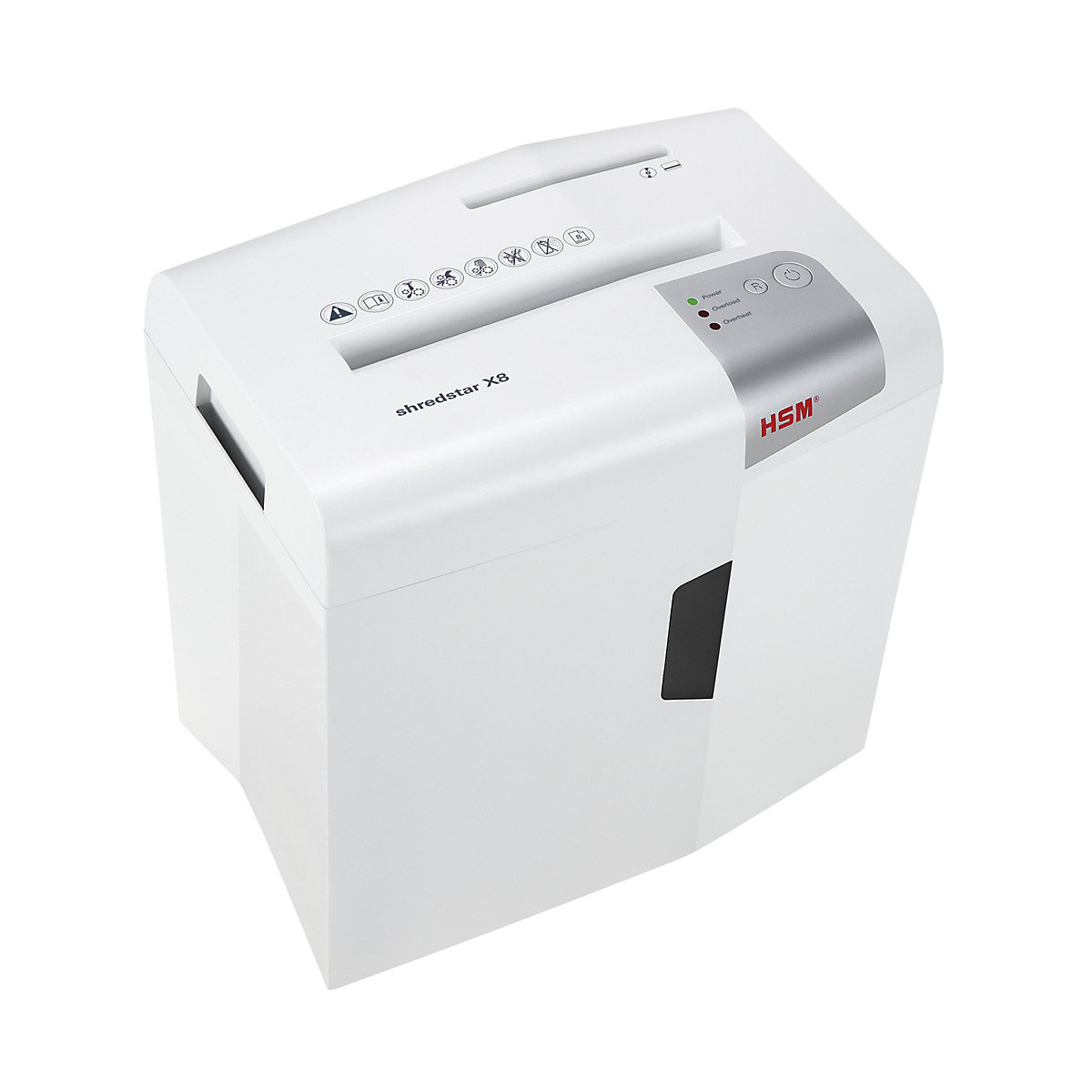 Uničevalnik dokumentov SHREDSTAR X8 – HSM (Slika izdelka 5)-4