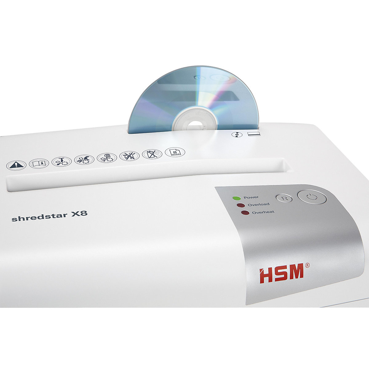 Uničevalnik dokumentov SHREDSTAR X8 – HSM (Slika izdelka 7)-6