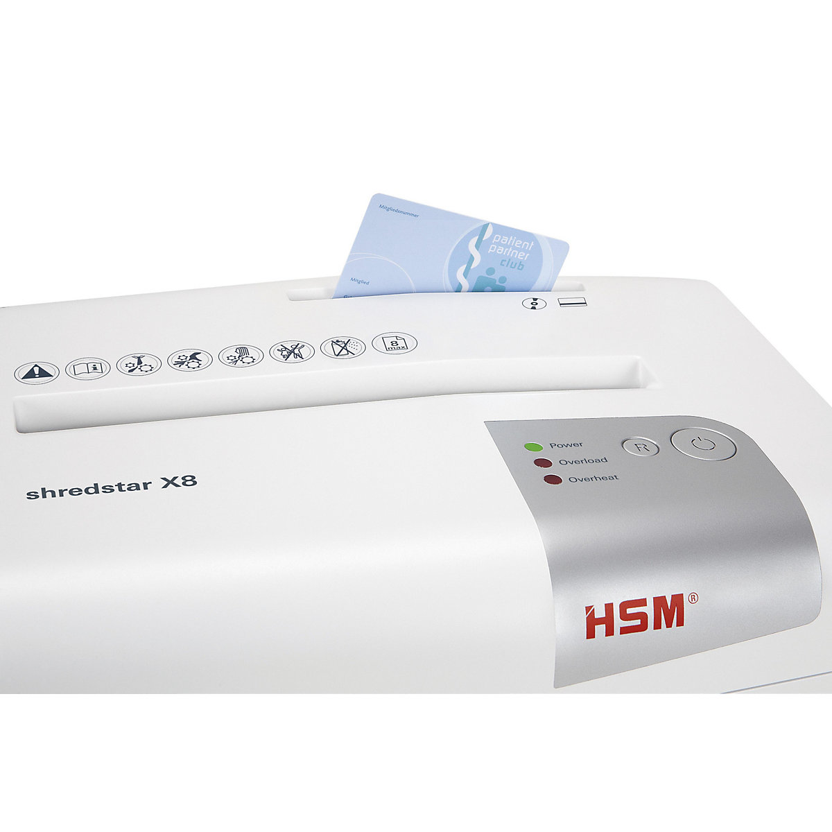 Uničevalnik dokumentov SHREDSTAR X8 – HSM (Slika izdelka 9)-8