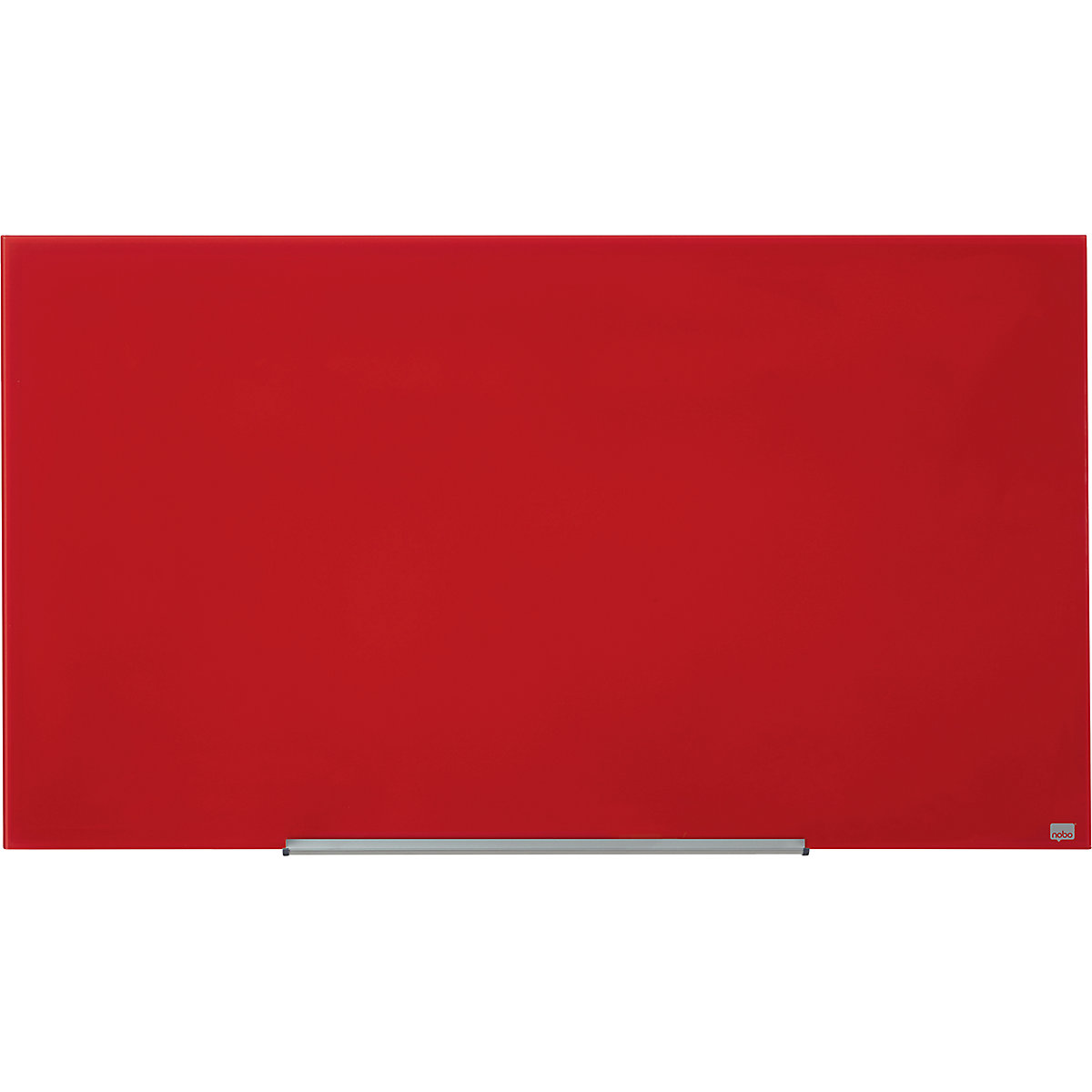 Steklena bela tabla WIDESCREEN – nobo, brez okvirja, 57'' – ŠxV 1264 x 711 mm, rdeče barve-3