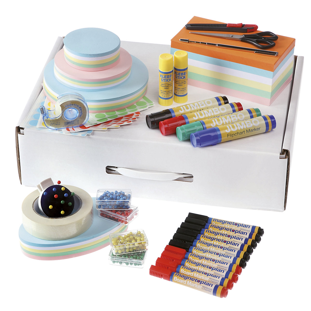 Kovček za moderiranje, osnovni komplet &ndash; magnetoplan