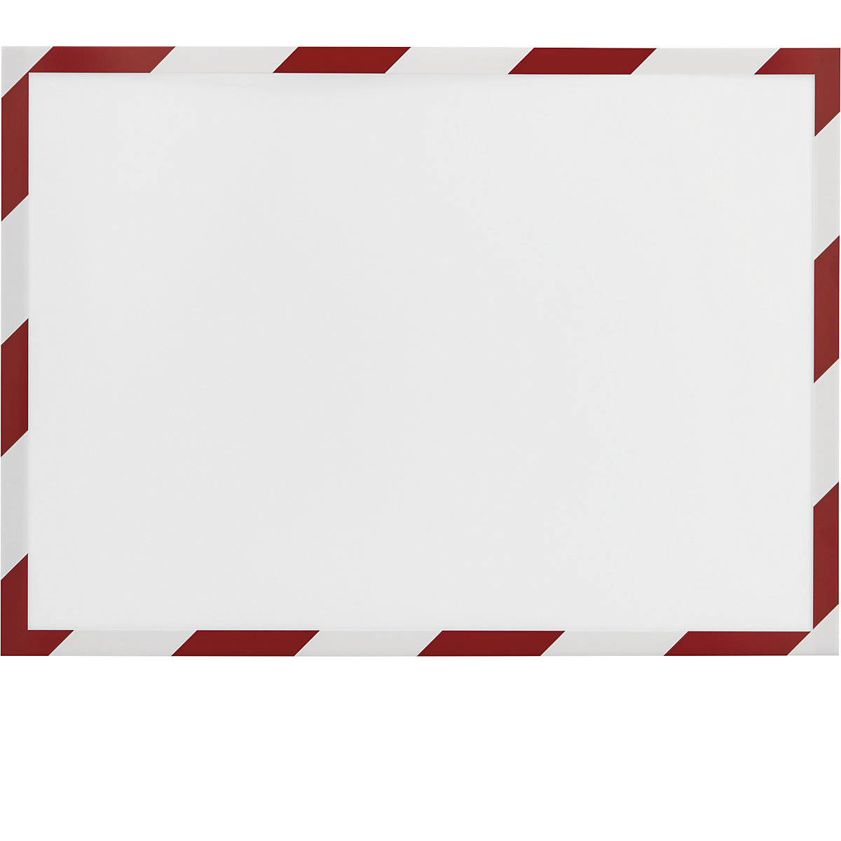 Magnetni okvir SAFETY – magnetoplan, DE po 5 kosov, format DIN A4, rdeče-bele barve-7