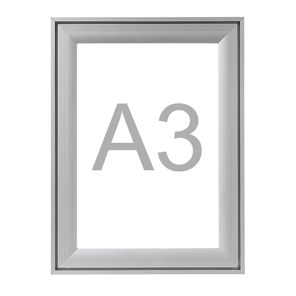 Pregibni okvir Premium, aluminijast profil, DE 2 kosa, za DIN A3, VxŠ 474 x 351 mm-6