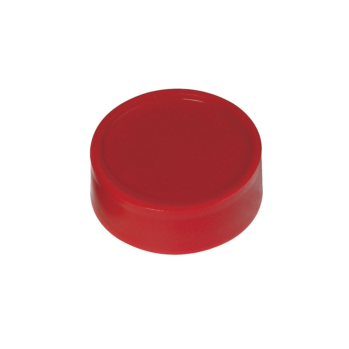 Okrogli magneti – MAUL, Ø 34 mm, DE 50 kosov, rdeči-3