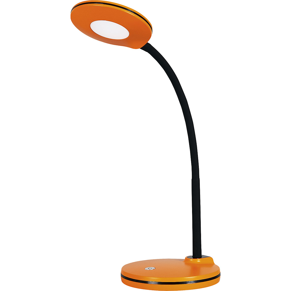 Namizna LED-svetilka SPLASH – Hansa, možnost zatemnitve, oranžne barve-5