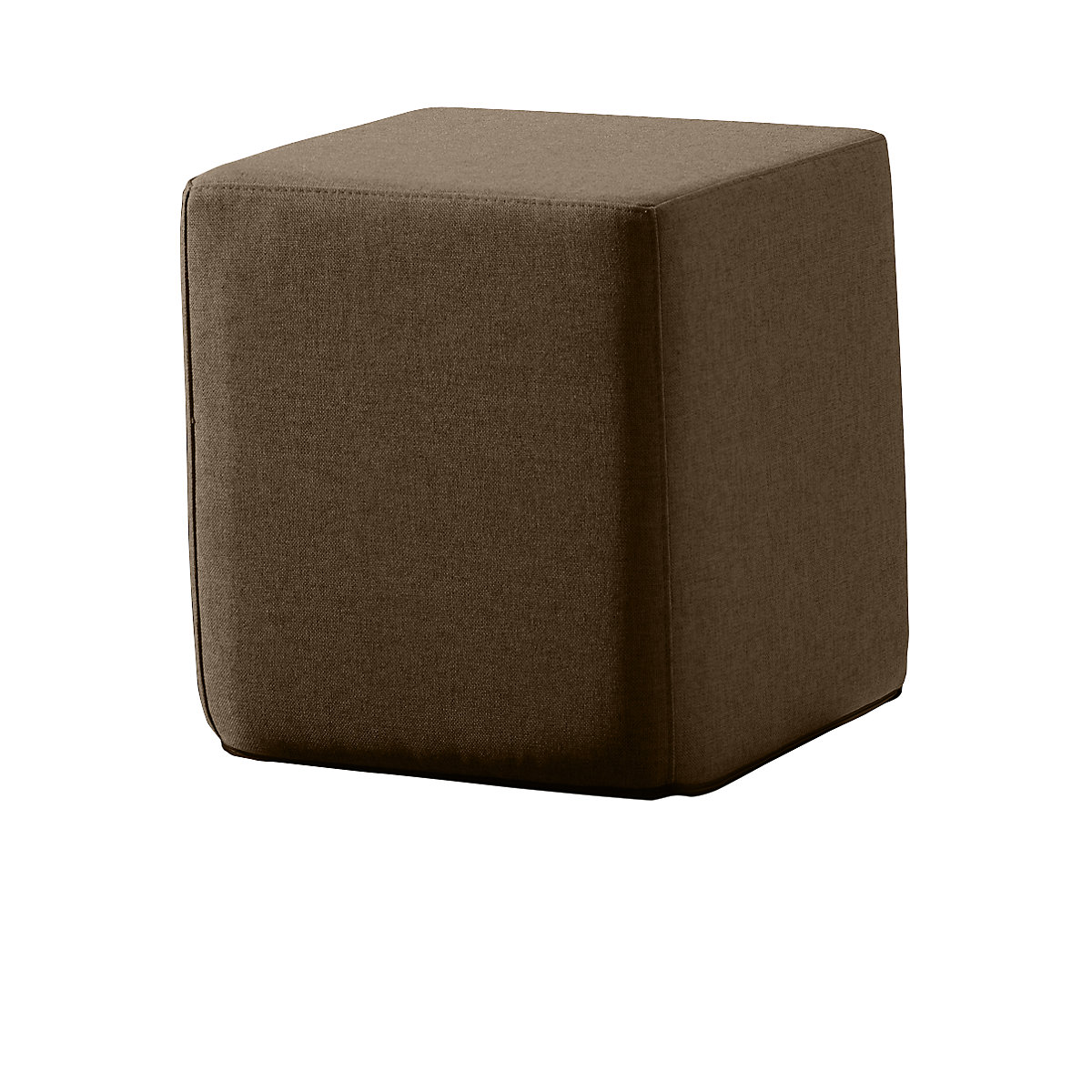 Kocka za sedenje SITTING, VxŠxG 420 x 400 x 400 mm, rjave barve-7