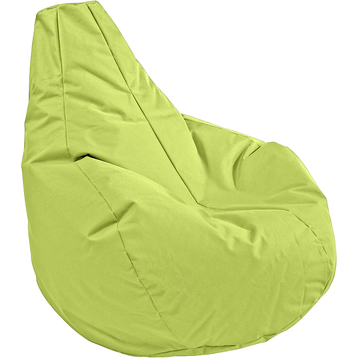 Vreča za sedenje GAMER, VxŠxG 1000 x 1000 x 1000 mm, jabolčno zelene barve-7