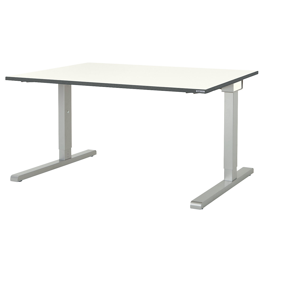 Pravokotna miza, noga v obliki črke C – mauser