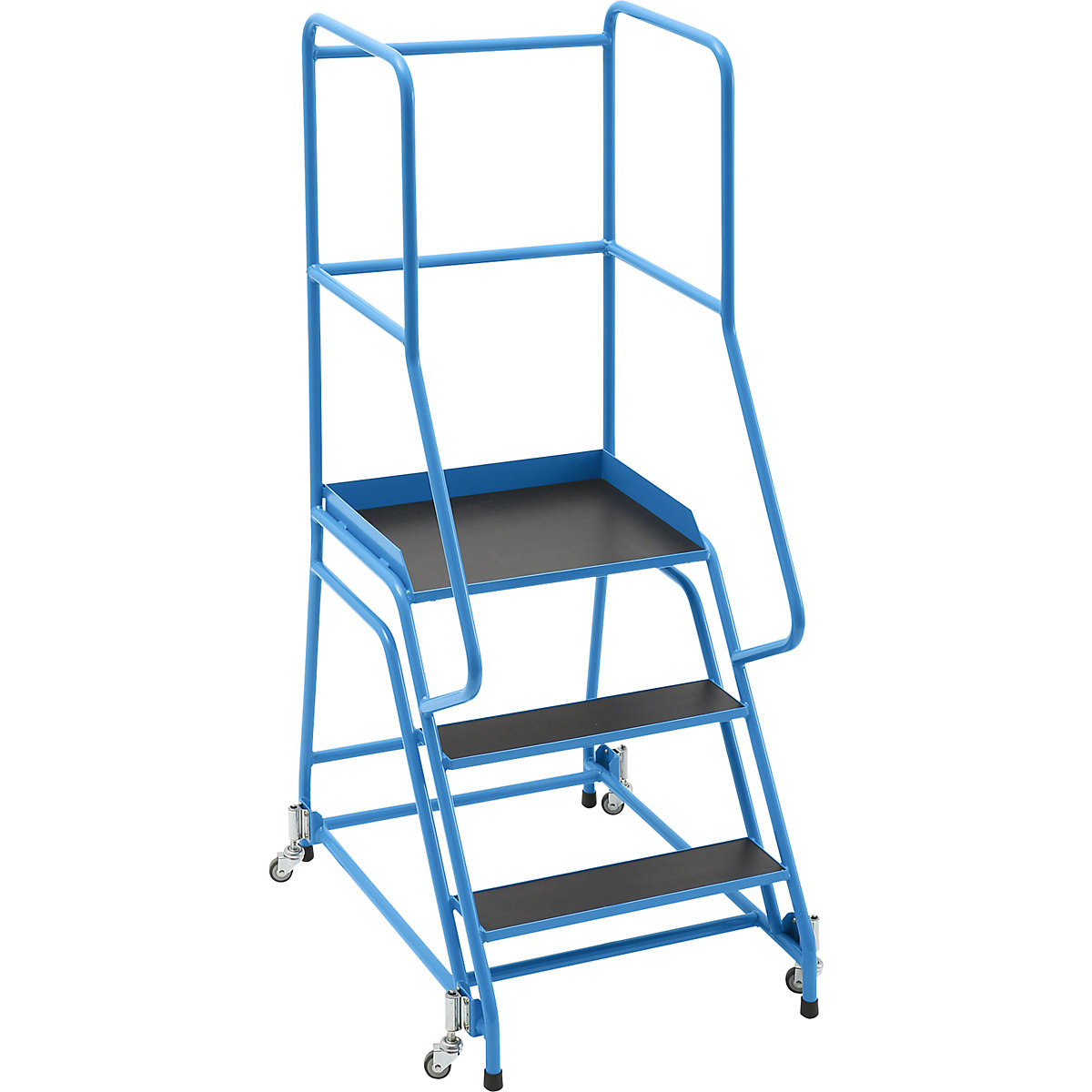 Ljestve s podestom, mobilne – eurokraft pro (Prikaz proizvoda 3)-2