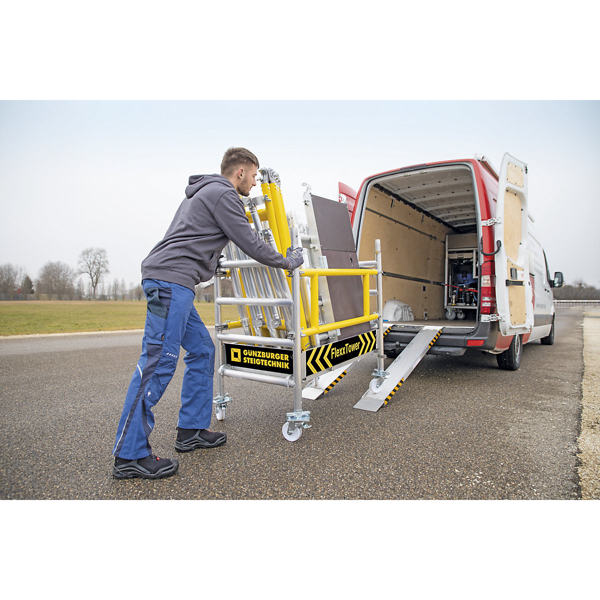 Skela za jednu osobu FLEXXTOWER – MUNK (Prikaz proizvoda 3)-2