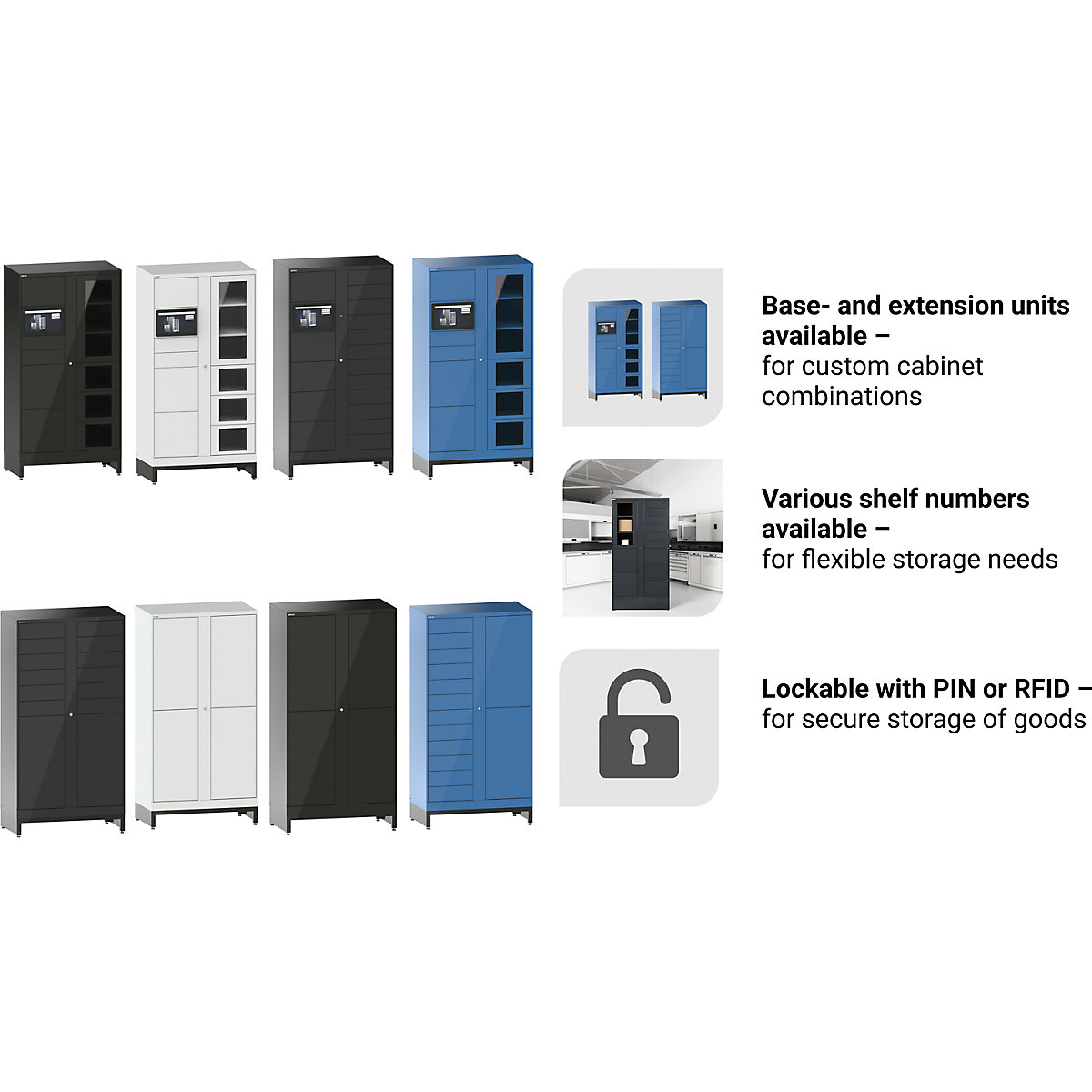 Ormar s pretincima E-Multicabinet – LISTA (Prikaz proizvoda 2)-1
