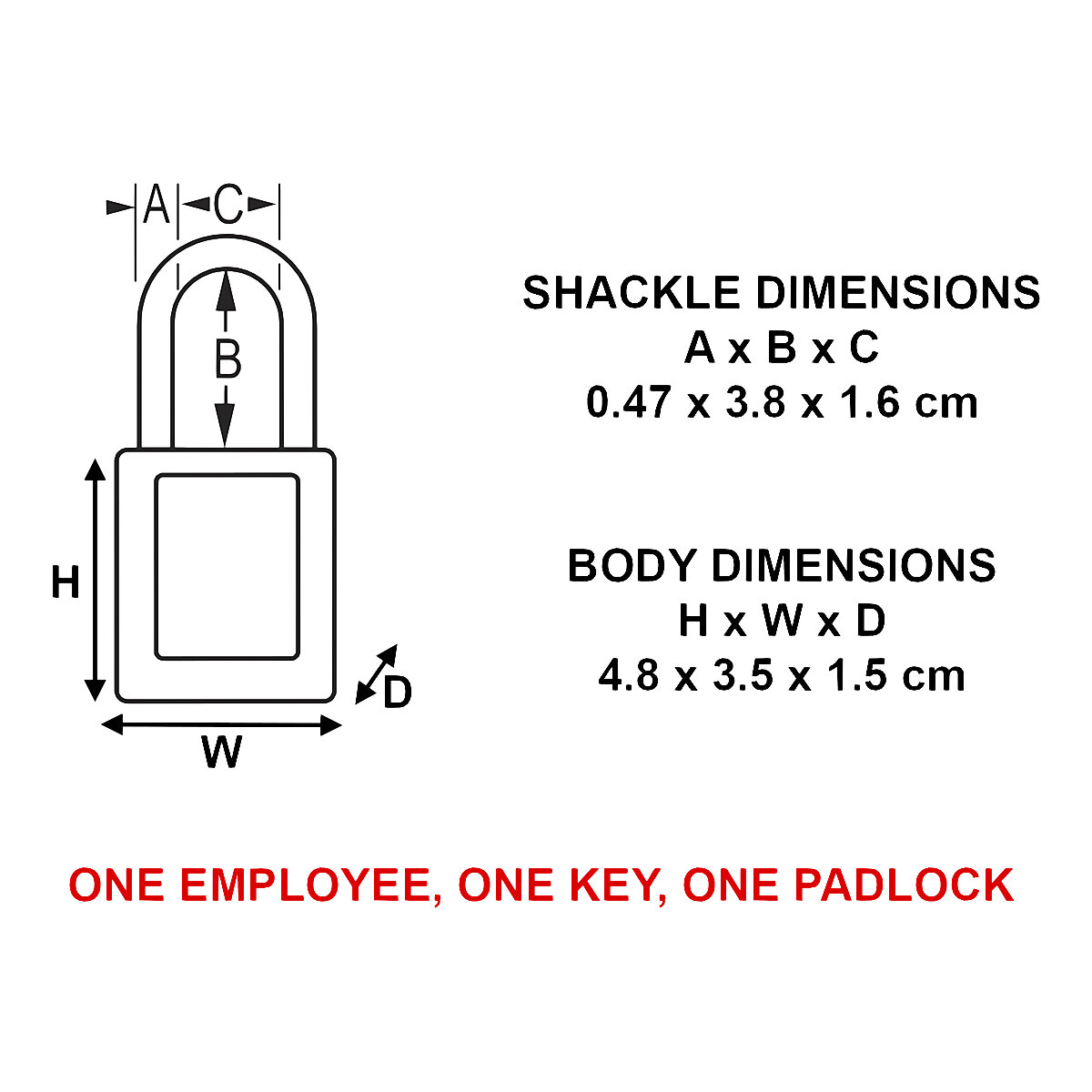 Lokot Zenex™, luk od nehrđajućeg čelika – Masterlock (Prikaz proizvoda 2)-1