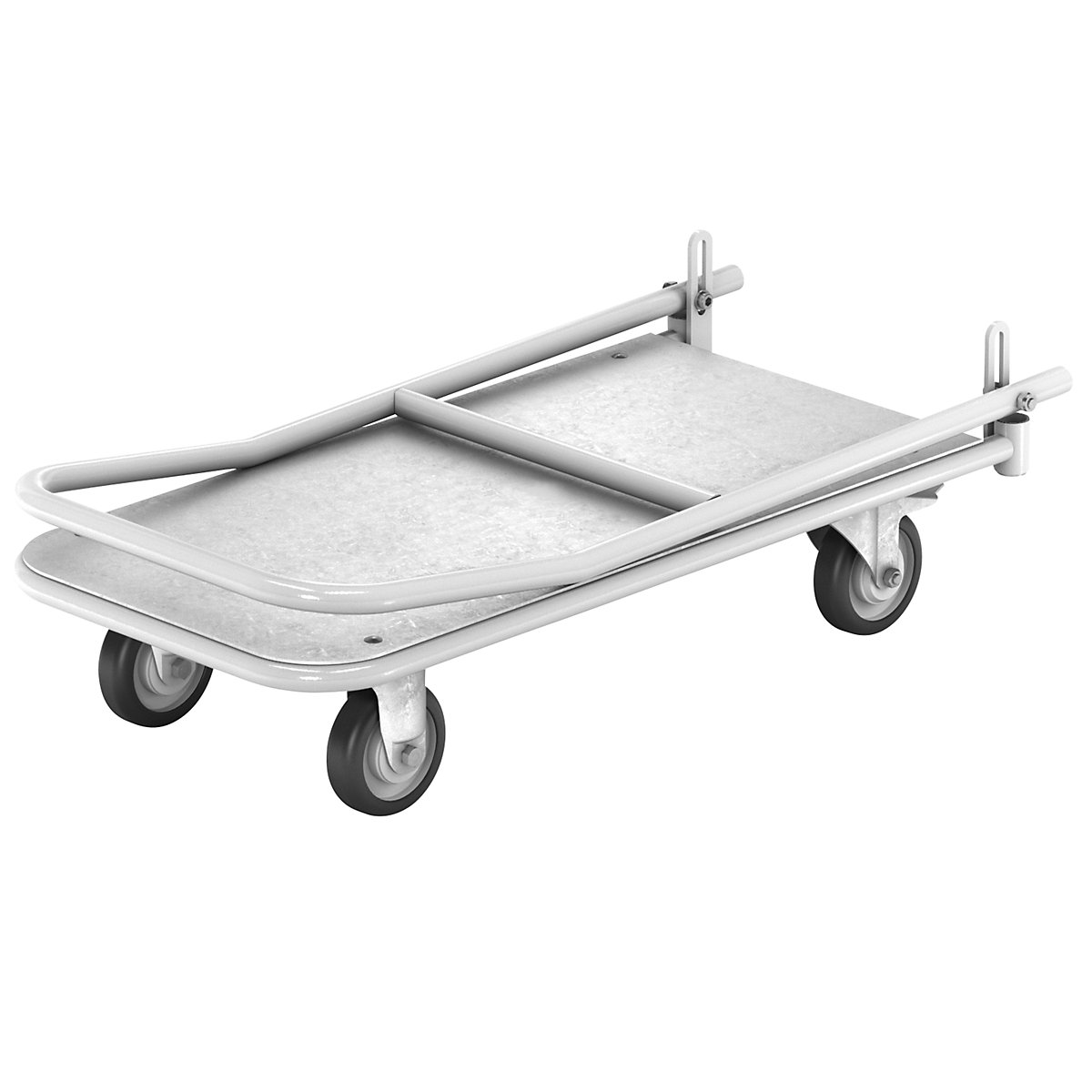 Cărucior ESD cu platformă – eurokraft pro (Imagine produs 2)-1