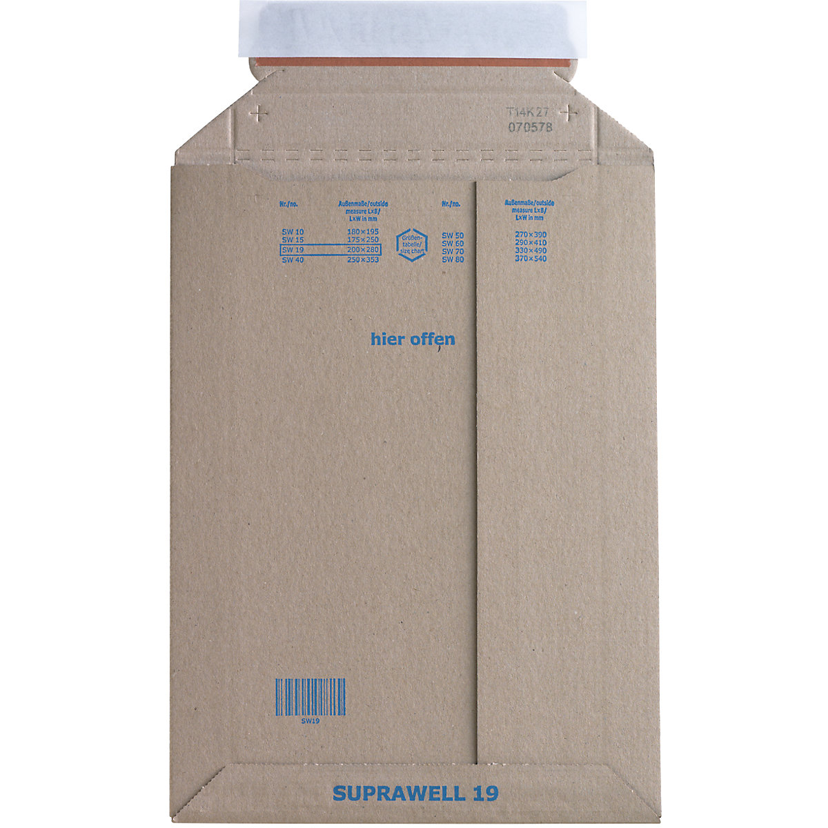 Dispatch bags, filling height up to 25 mm, LxW 280 x 200 mm-3