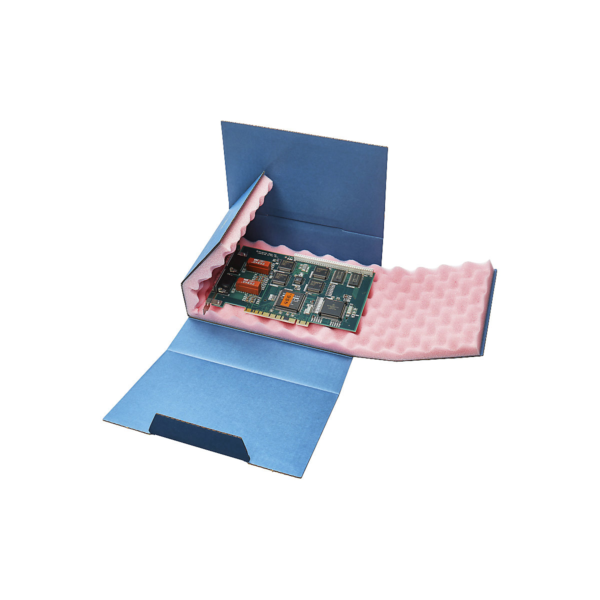 ESD foam packaging, antistatic foam thickness 20 mm KAISER+KRAFT