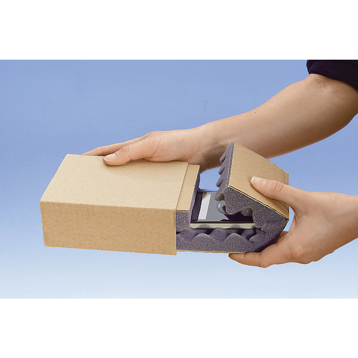 Slide boxes, internal part FEFCO 0907, external part FEFCO 0503 (Product illustration 10)