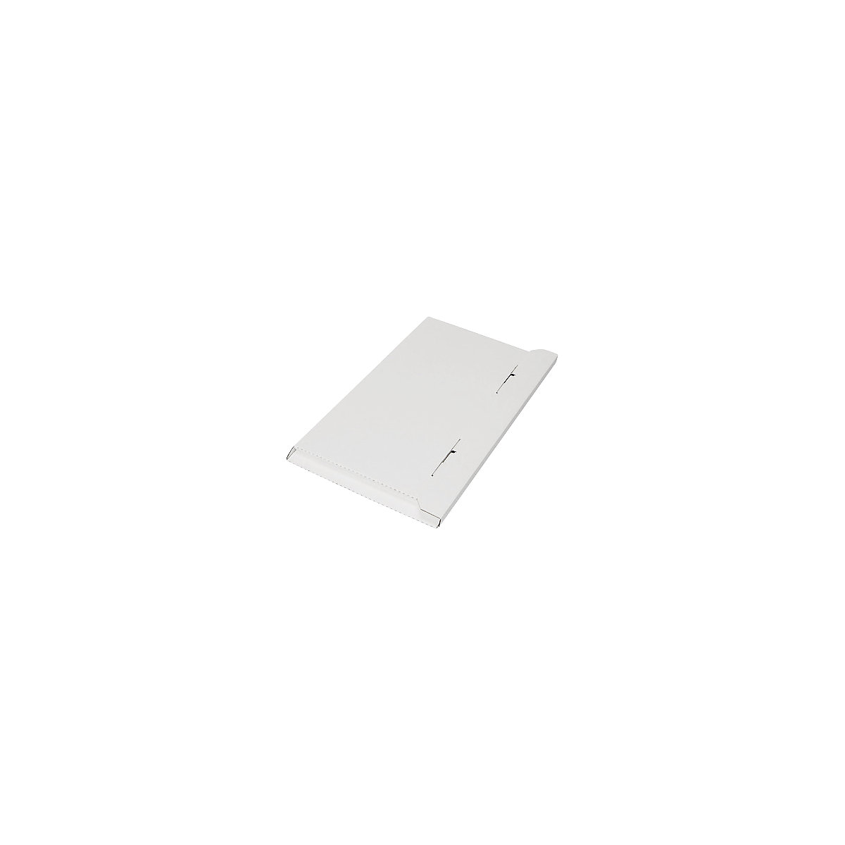 Boek- /kalenderverpakking – ratioform, enkelgolfkarton, inwendige l x b x h = 495 x 325 x 10 mm, wit, vanaf 20 stuks-11