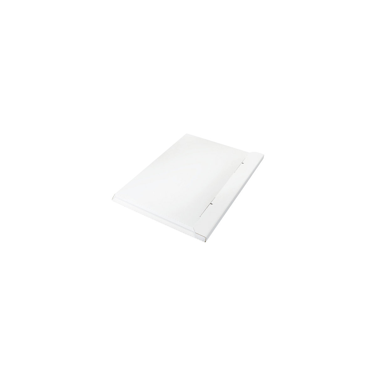 Boek- /kalenderverpakking – ratioform, enkelgolfkarton, inwendige l x b x h = 570 x 395 x 10 mm, wit, vanaf 20 stuks-7