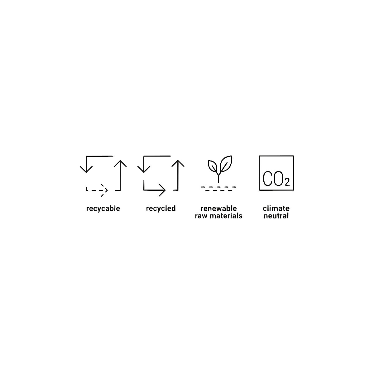 Papieren noppenzak wit, terra – ratioform (Productafbeelding 2)-1