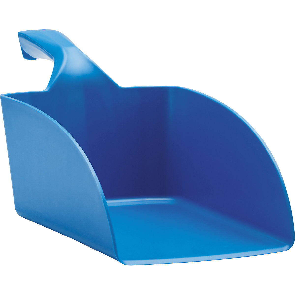 Ručna lopata, prikladna za kontakt s prehrambenim proizvodima – Vikan, volumen 2 l, pak. 10 kom., u plavoj boji-6