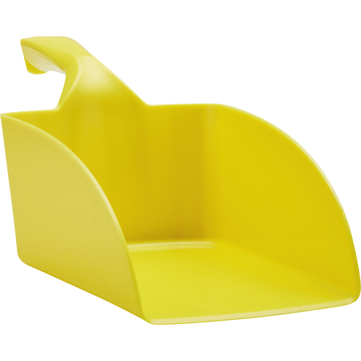 Ručna lopata, prikladna za kontakt s prehrambenim proizvodima – Vikan, volumen 2 l, pak. 10 kom., u žutoj boji-4