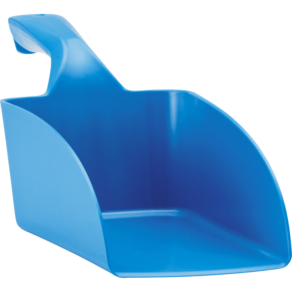 Ručna lopata, prikladna za kontakt s prehrambenim proizvodima – Vikan, volumen 0,5 l, pak. 15 kom., u plavoj boji-4