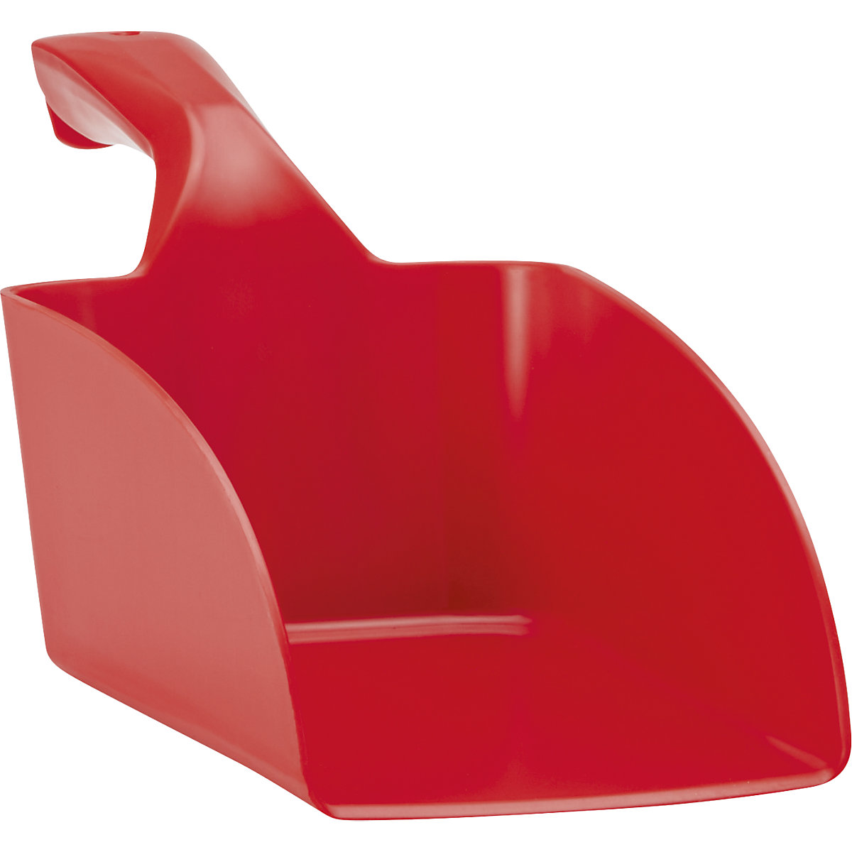 Ručna lopata, prikladna za kontakt s prehrambenim proizvodima – Vikan, volumen 0,5 l, pak. 15 kom., u crvenoj boji-6