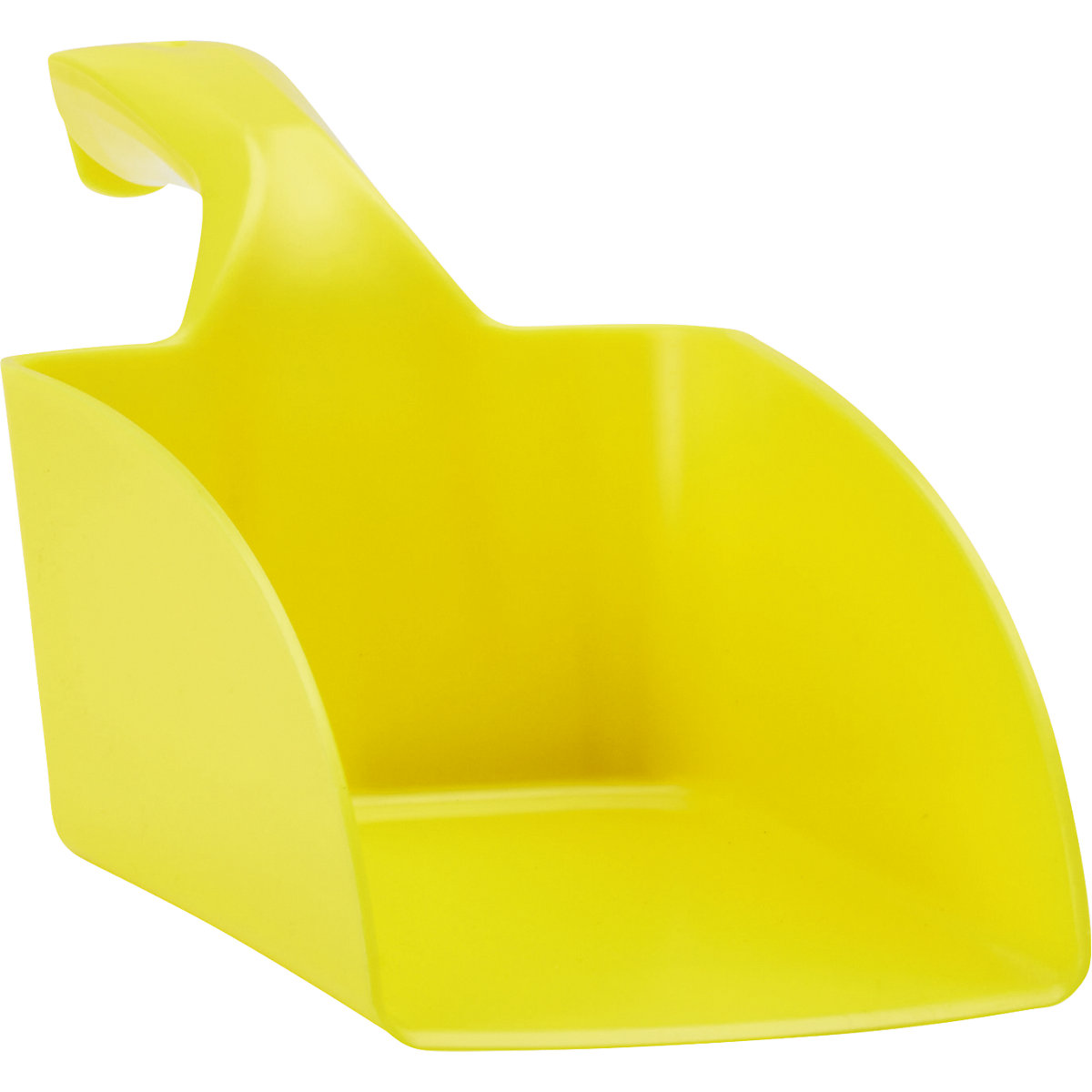 Ručna lopata, prikladna za kontakt s prehrambenim proizvodima – Vikan, volumen 0,5 l, pak. 15 kom., u žutoj boji-5