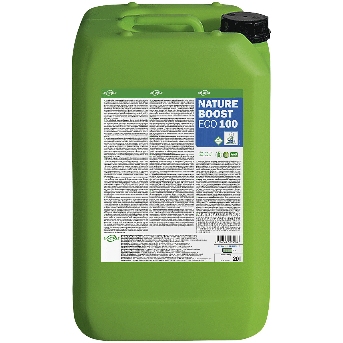 Univerzalno sredstvo za čišćenje Nature Boost Eco 100 &ndash; Bio-Circle