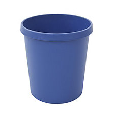 Corbeille à papier ronde en plastique