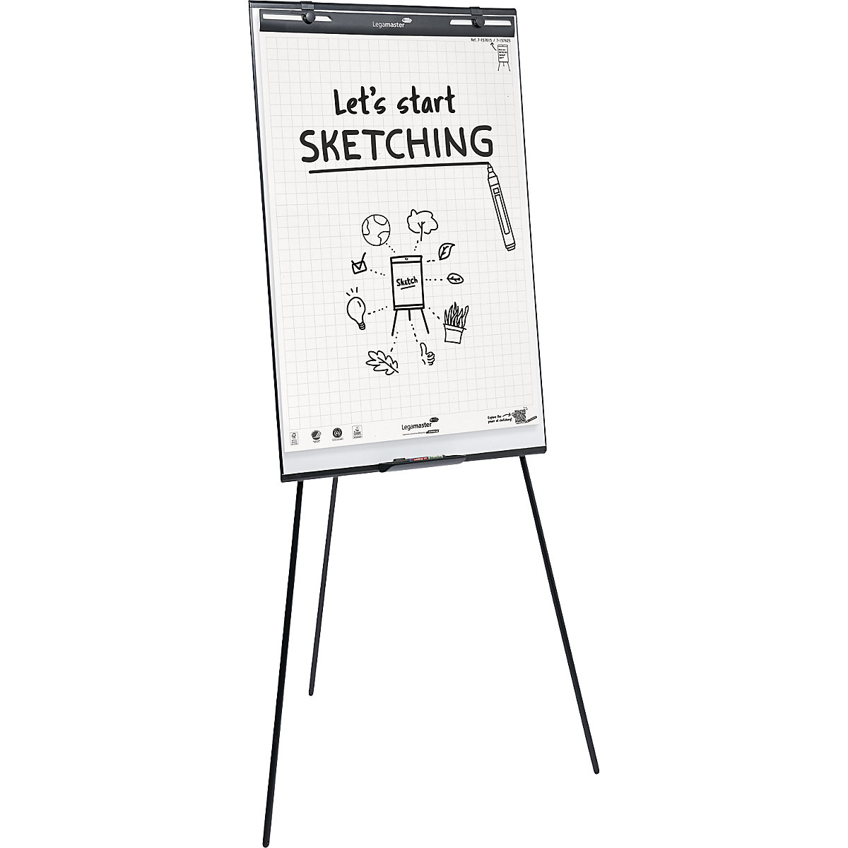 Flipchart SKETCH EASY Legamaster (Produktabbildung 5)-4