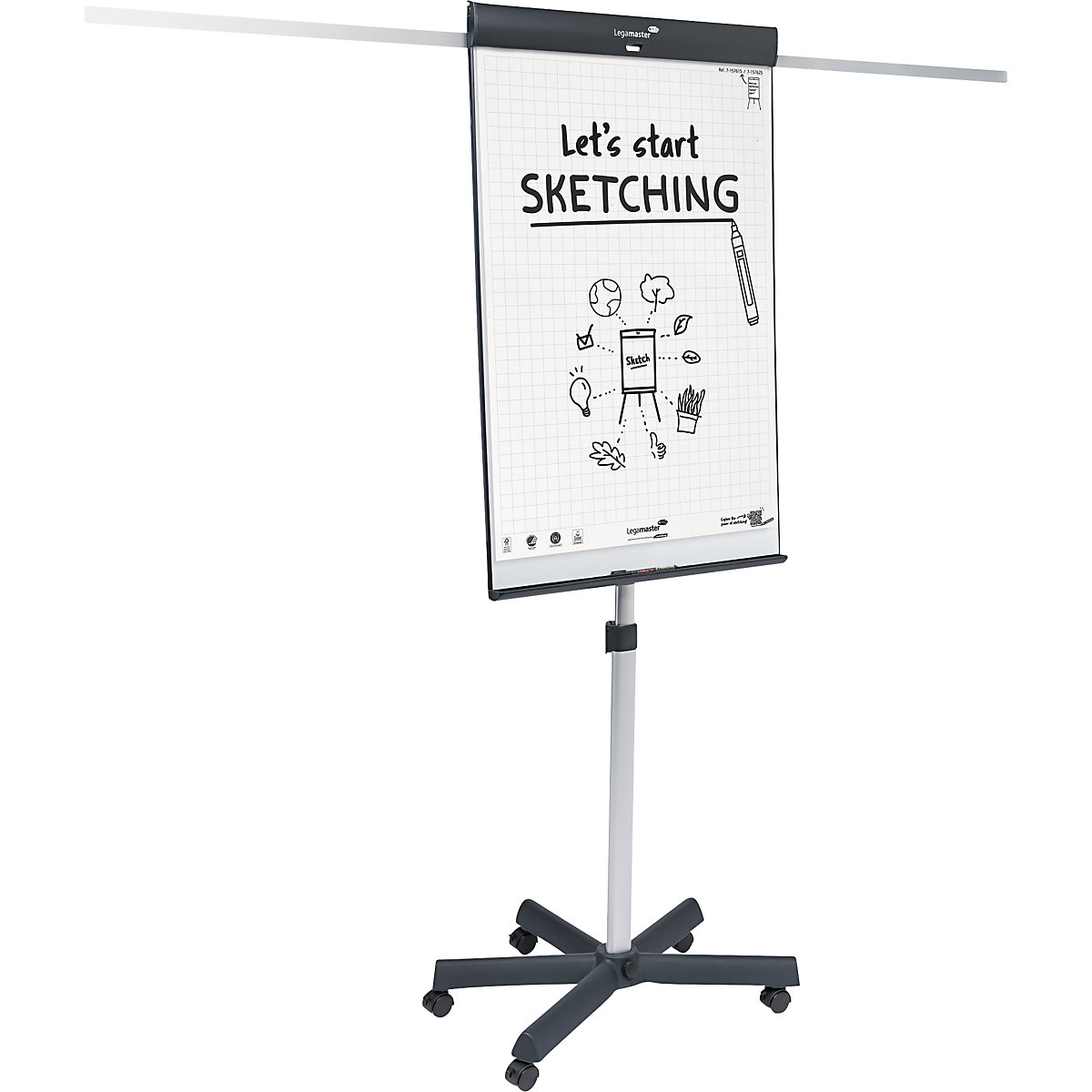 Flipchart SKETCH PRO Legamaster (Produktabbildung 3)-2