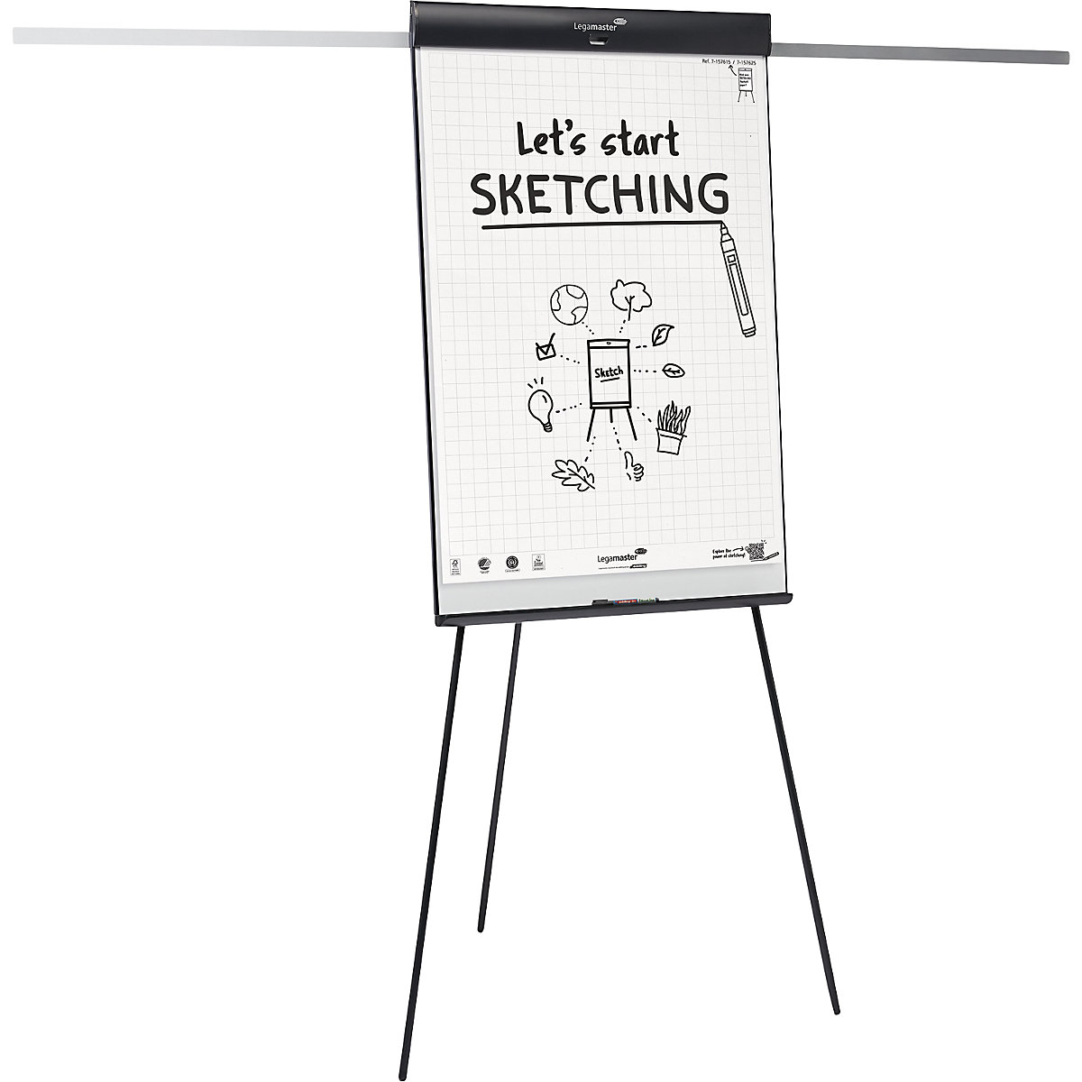 Flipchart SKETCH PRO Legamaster (Produktabbildung 6)-5