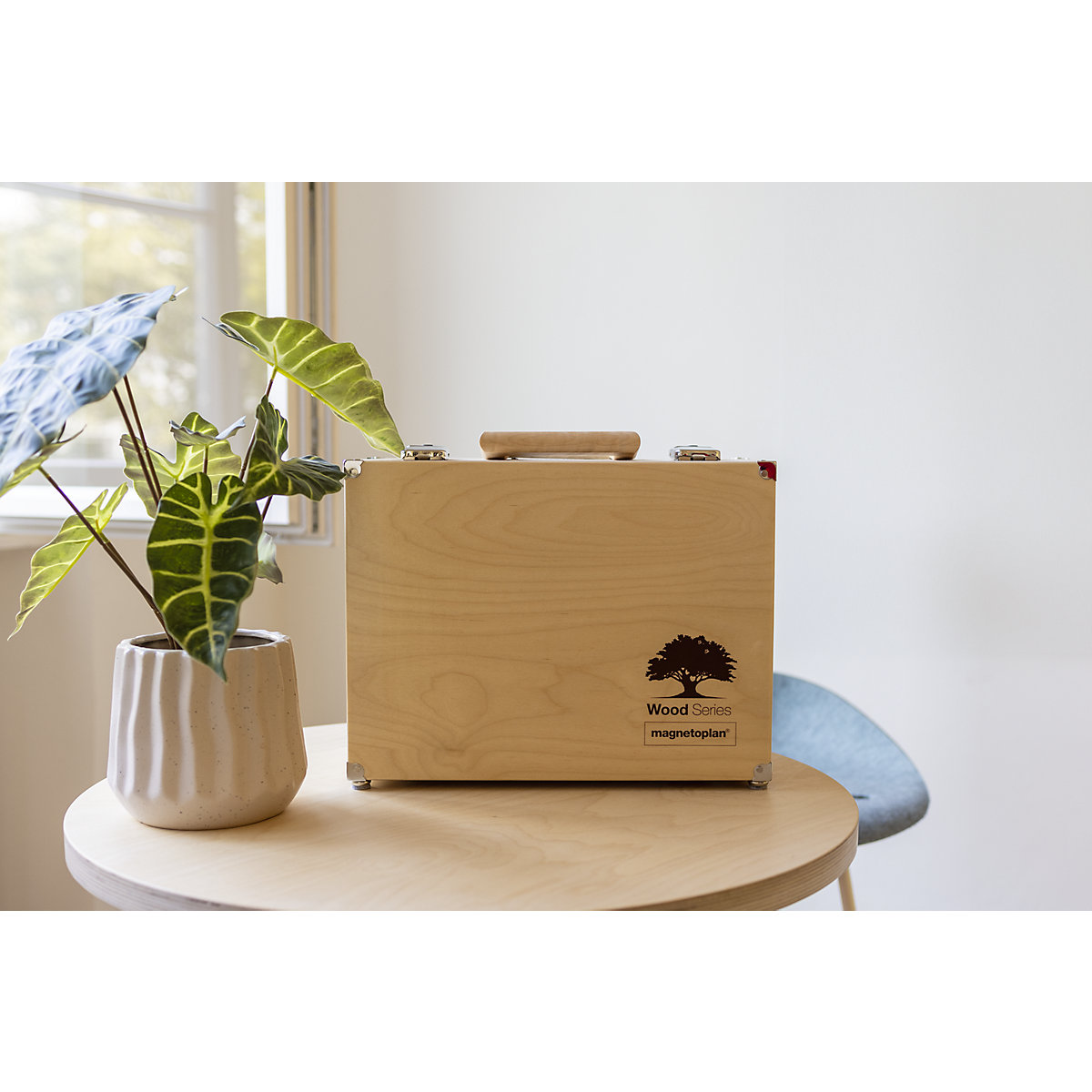 Moderatorenkoffer Wood Series Birke magnetoplan (Produktabbildung 10)-9