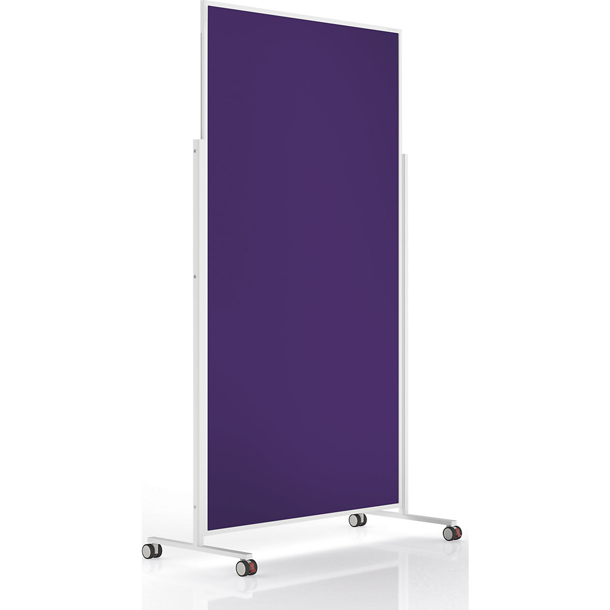 Design-Moderationstafel VarioPin magnetoplan, Tafelformat 1800 x 1000 mm, Filz, violett