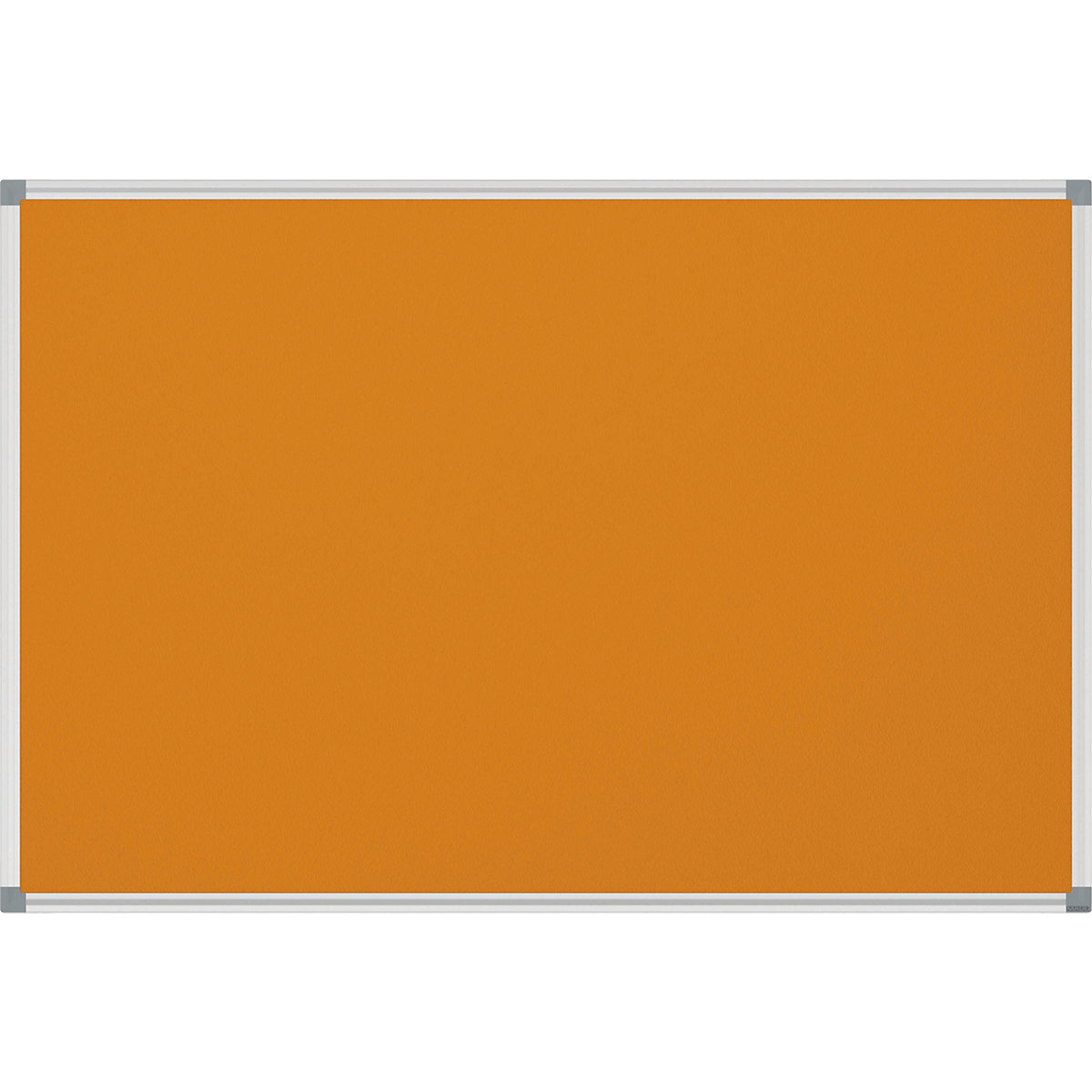 MAUL Pinnboard STANDARD, stabil, Textil, orange, BxH 900 x 600 mm