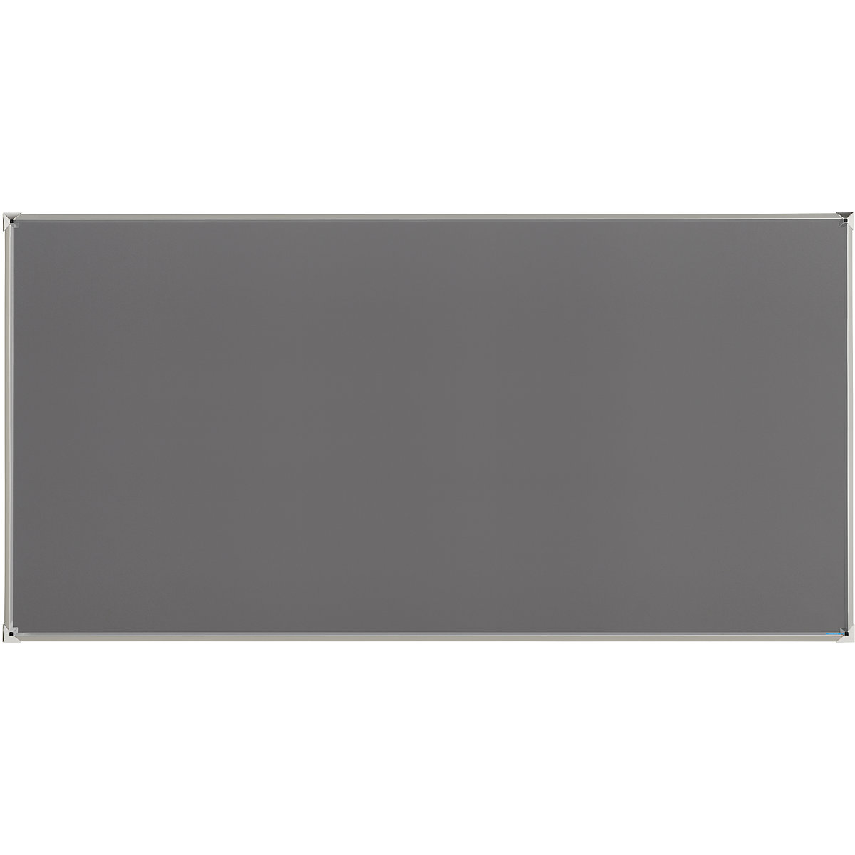 EUROKRAFTpro Pinnwand mit Alu-Rahmen, Korklinoleum, BxH 2400 x 1200 mm