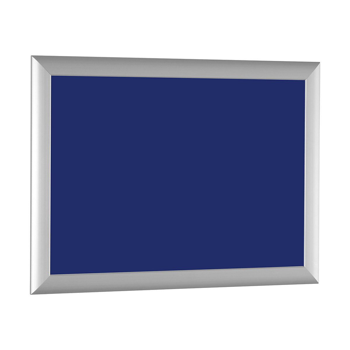 Aushangtafel, für 2 x DIN A4, enzianblau