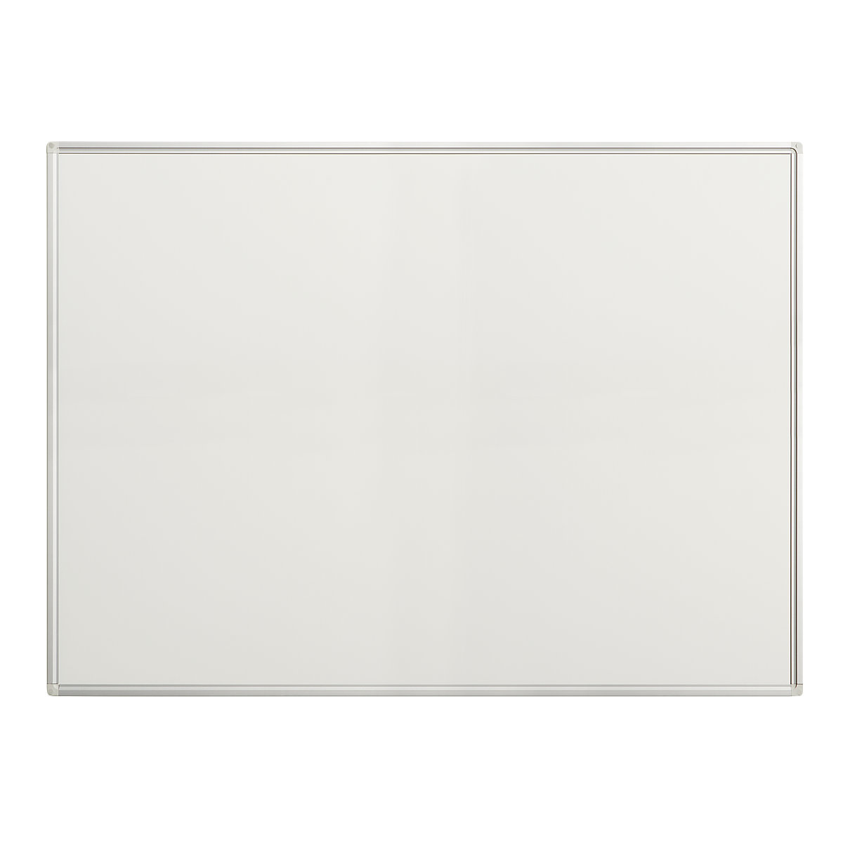 EUROKRAFTpro Whiteboard Economy, Stahlblech, lackiert, BxH 1200 x 900 mm