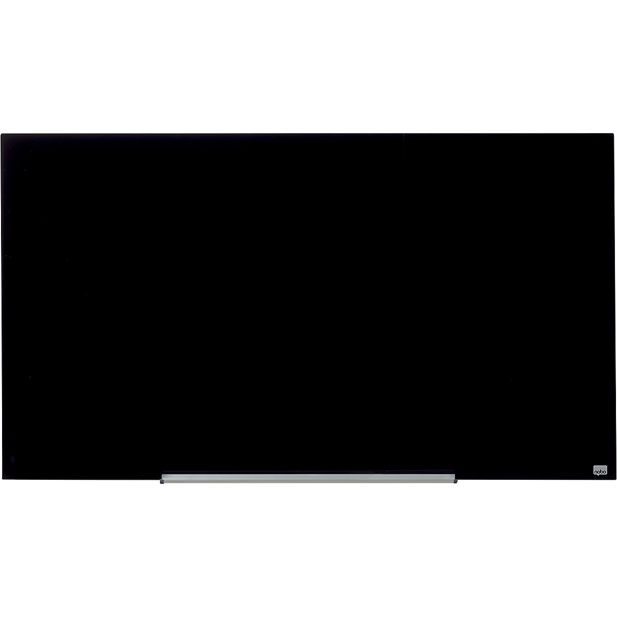 nobo Glas-Whiteboard WIDESCREEN, 57'' – BxH 1264 x 711 mm, schwarz