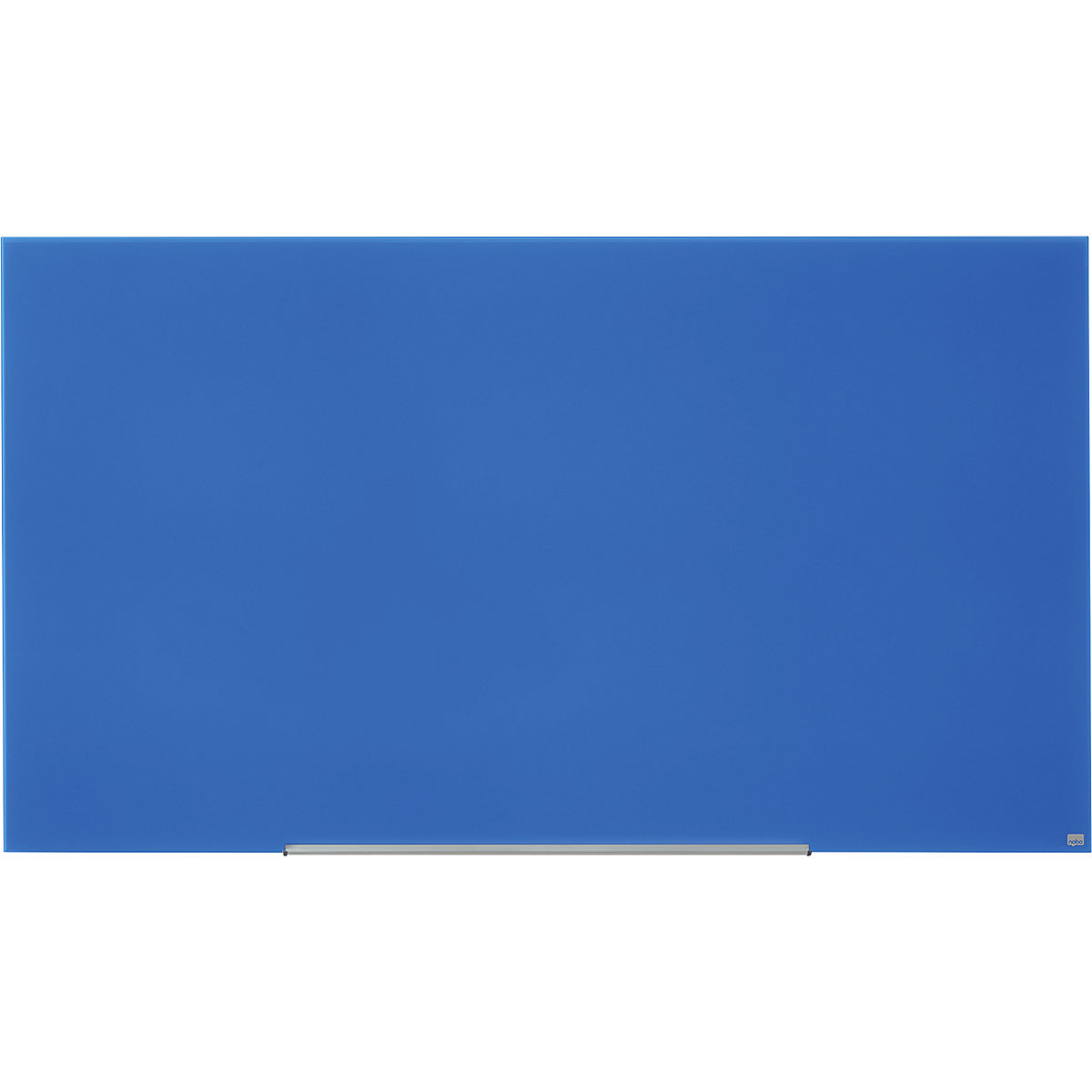 nobo Glas-Whiteboard WIDESCREEN, 85'' – BxH 1883 x 1059 mm, blau