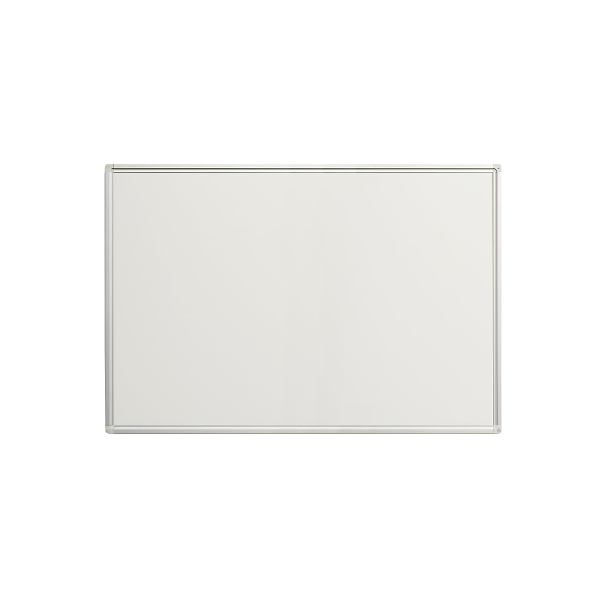 EUROKRAFTpro Whiteboard Economy, Stahlblech, lackiert, BxH 900 x 600 mm