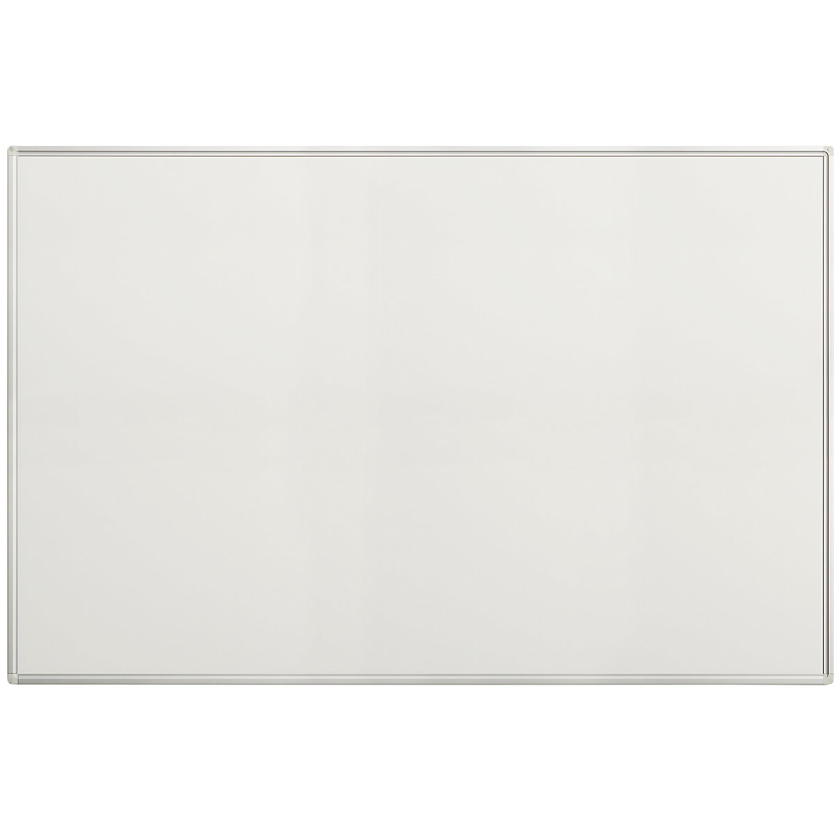 EUROKRAFTpro Whiteboard Economy, Stahlblech, lackiert, BxH 1500 x 1000 mm