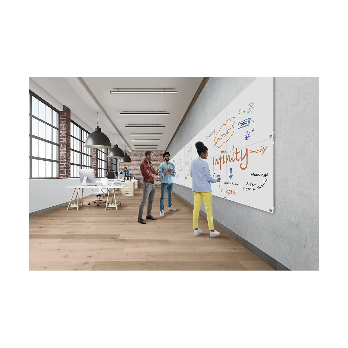 Whiteboard Infinity nobo (Produktabbildung 11)-10
