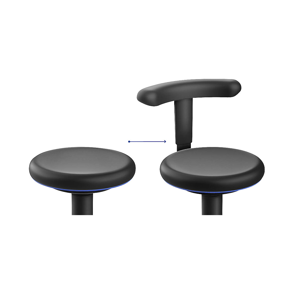 Flexibilná opierka pre stoličku bez operadla – bimos (Zobrazenie produktu 3)-2