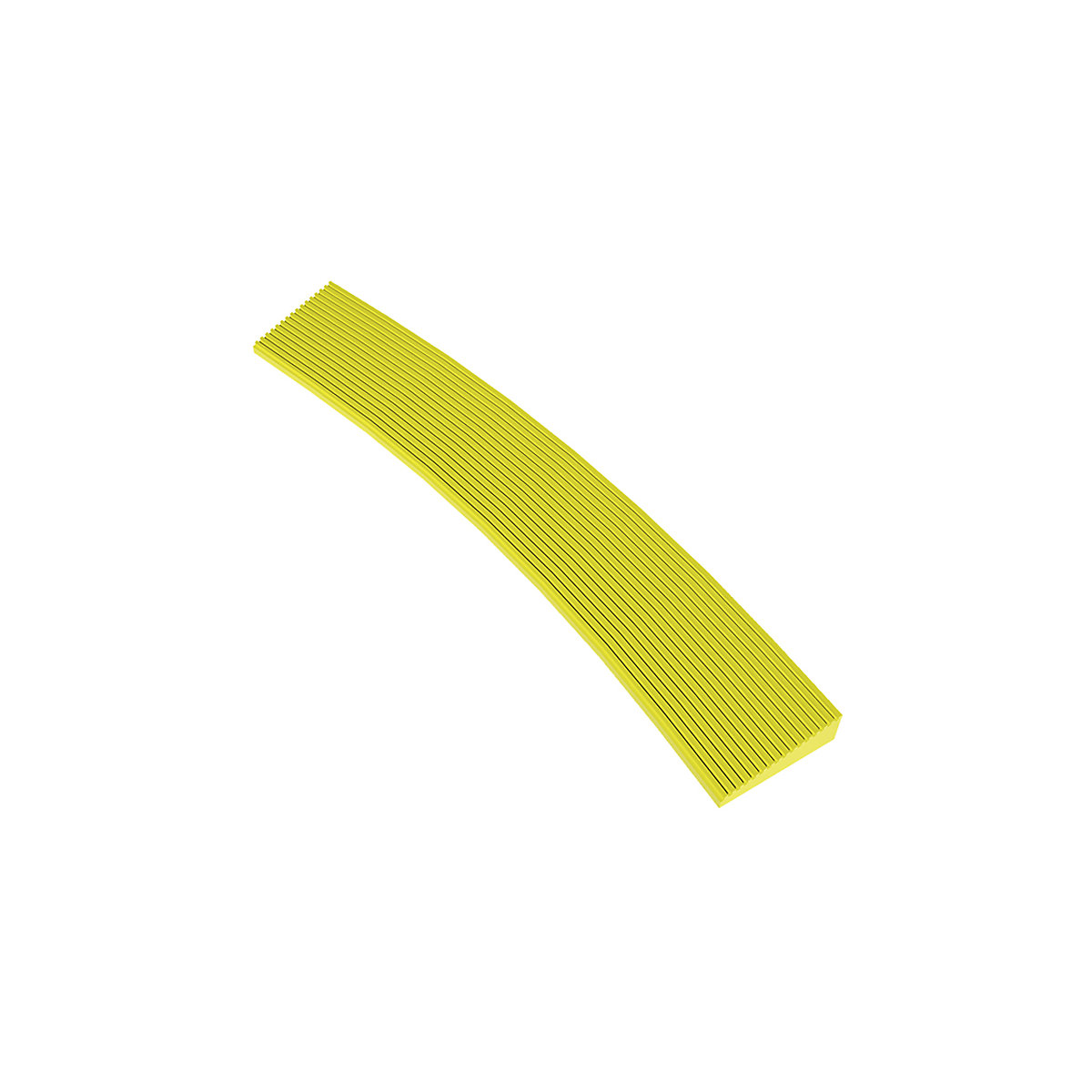Okrajová lišta pre uhlovú rohožku 22,5° – NOTRAX, vnútorná, žltá-3
